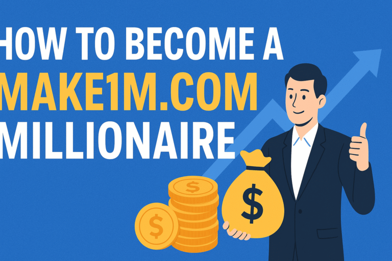 How to Become a Make1M.com Millionaire: Complete Guide to Building Wealth Online